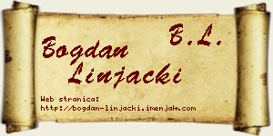 Bogdan Linjački vizit kartica